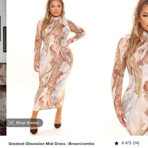 Fashionnova bodycon dress